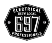 Electrical IBEW Local 697 Professionals Logo